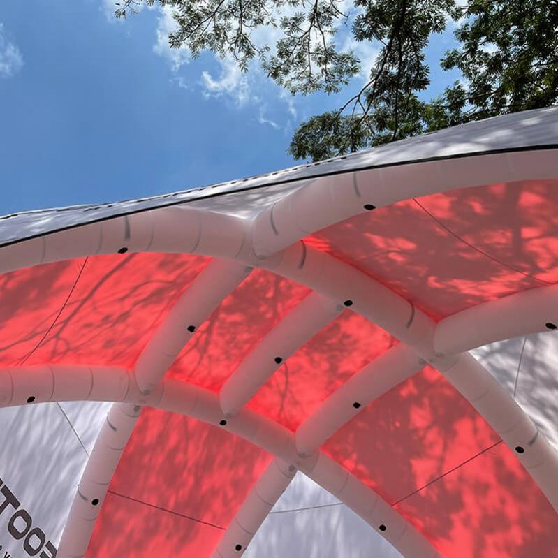 INFLAT X-Tent Spider, Dach
